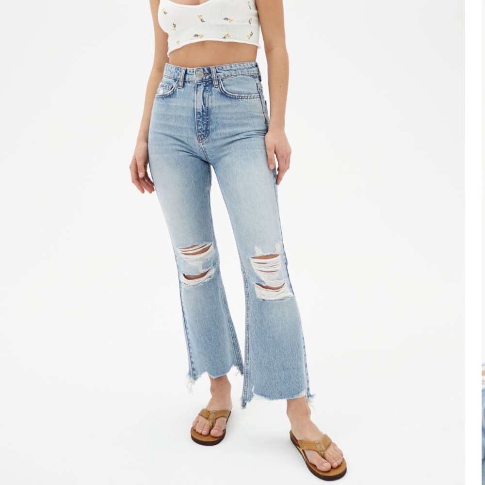 BDG Crop Flare Jeans